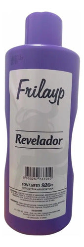 Revelador Decolorante 920 Ml Sin Amoníaco Frilayp Volumen 10