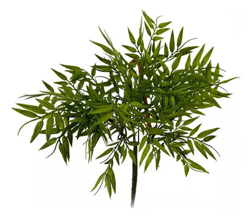Ramo Bambu - Pasto 40 Cm- Plantas Y Flor