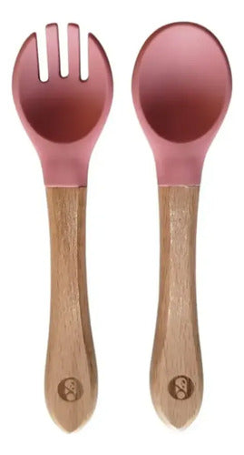 Set de Alimentación Nirá de Silicona 10 Piezas Rosa Oscuro · 17716 · foto 06