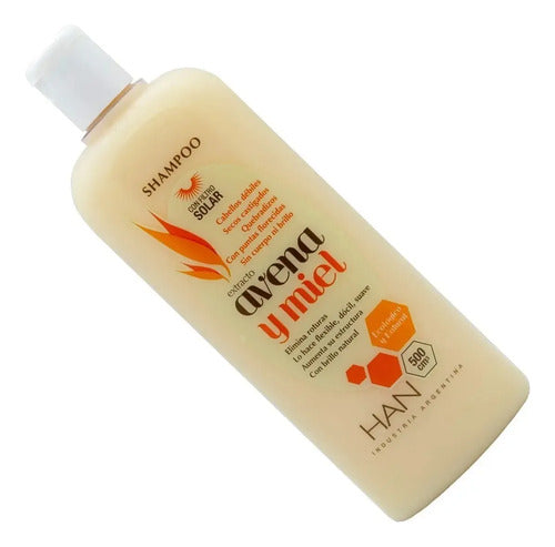 Shampoo Han Avena y Miel 500 ml Libre de Sulfatos · 2167 · foto 10