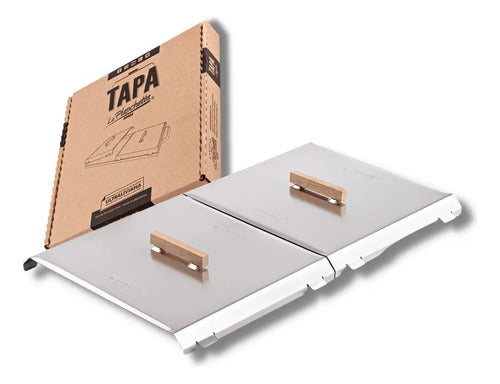 Set de Tapas La Planchetta para 2 Hornallas Gris · 15797 · foto 01