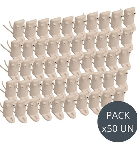 Zocalo Flexible Con Chicote Para Tubo Led Carteleria X 50 Un
