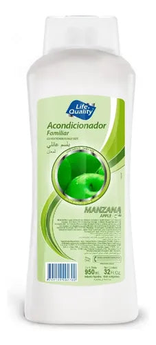Acondicionador Manzana Familiar Life Quality 950 Ml