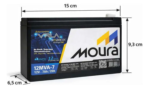 Batería Moura Mva 7ah 12v