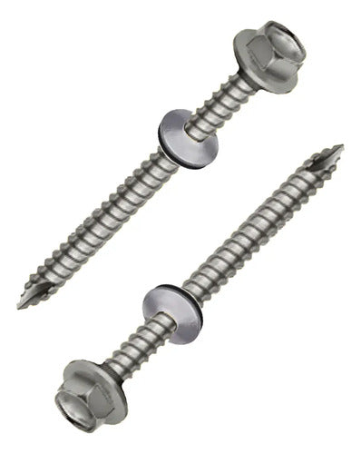 Tornillo Autoperforante Hexagonal 100u