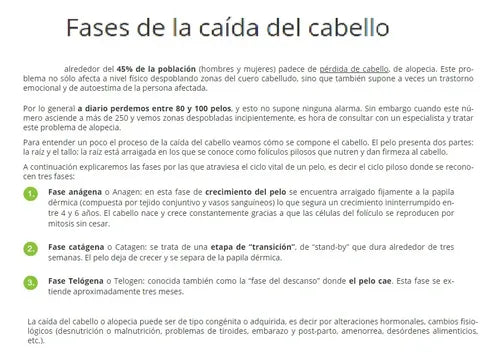 Para Combatir La Caida Del Pelo Super Efectivo Cell Active