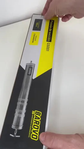 Pistola Succion Trasvase Liquidos Jeringa Grasera 400cc