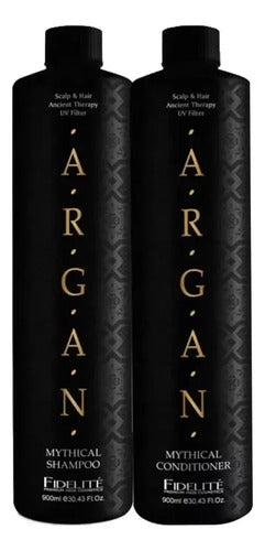 Shampoo Y Acondicionador Argán Mythical 900ml Fidelité
