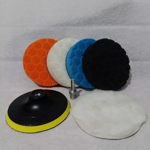 Kit Pads de Pulido 3 y 5 Pulgadas (spta) 15 Piezas · 7012 · foto 05