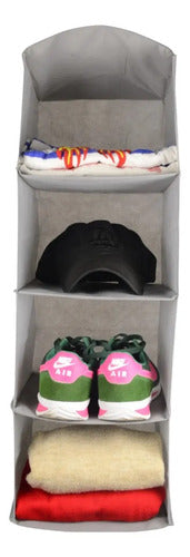 Organizador Colgante Tienda Pepino 4 Estantes