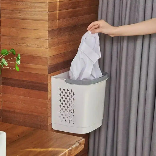Organizador Ropa Gb Green Bazar Canasto Blanco