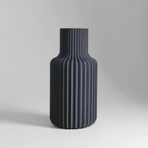 Botella Florero Jarrón Nórdico Decoracion Moderno Negro