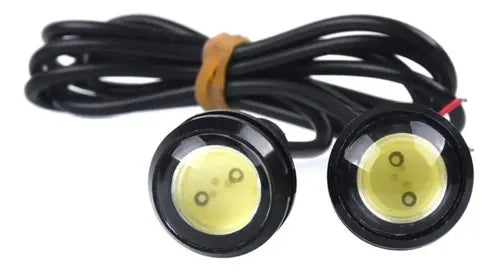 Par Led Ojo De Aguila Ambar Ledembu23mm Ámbar
