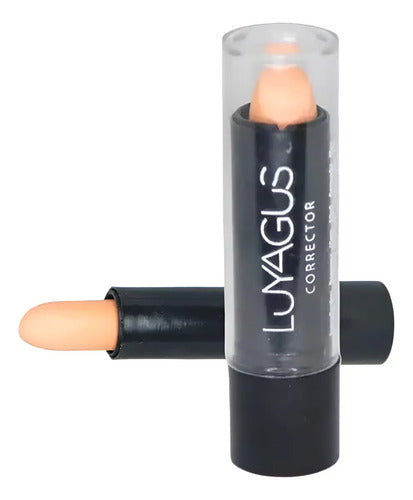 Corrector De Ojeras Luyagus En Barra, Tono Claro Para Maquillaje Mate Y Larga Duración Tono 1 - Claro