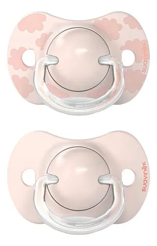 Suavinex Chupetes Prints x 2u Rosa 0/6 Meses Sx Pro Rosa Claro · 17739 · foto 01