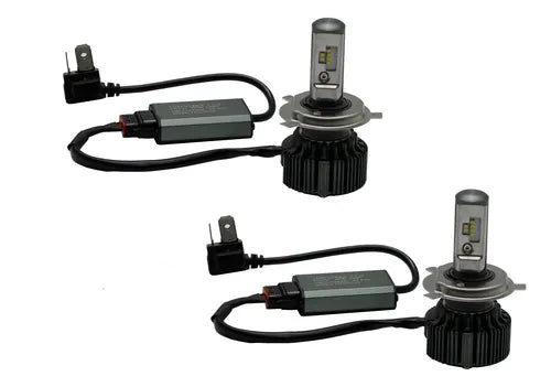 Cree Led H4 Con Cam Bus 40w / 6200k H4 Gris Oscuro Blanco