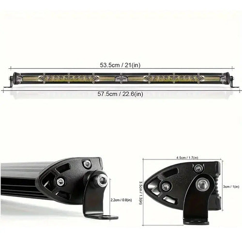 Barra Led Lux Led Ultra Slim 53cm Blanco