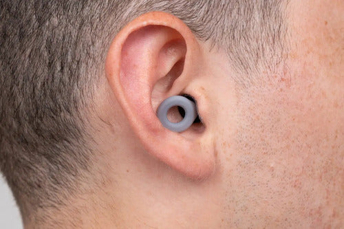 Clog Earplugs Tapones De Oídos Noise Reduction Color Gris