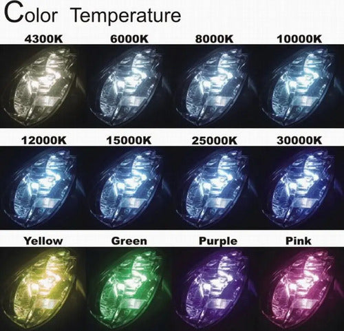 Par Lamparas Luces Xenon H27 880 S10 Oni