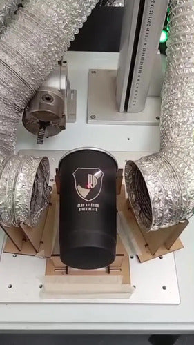 Vaso Alumínio Grabado Día Del Padre 6p Negro