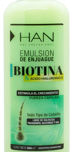 Han Emulsión Enjuague Biotina & Ácido Hialurónico 500ml · 1222 · foto 02