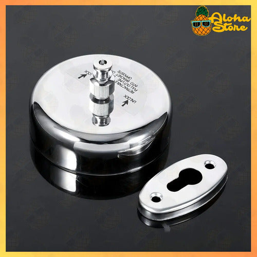 Tender Tendedero Retractil Ropa Acero Inox Soga Extensible Color Plateado