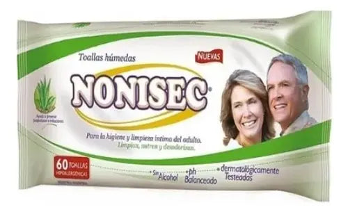 Toallitas Húmedas Nonisec para Adultos con Aloe Vera X 60 · 5509 · foto 02