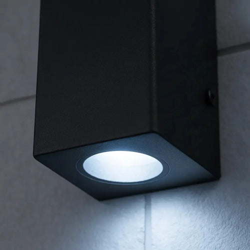 Aplique Pared Santa Luz Bd-33 Negro