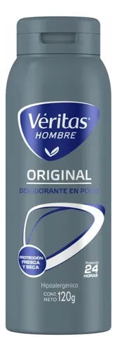 Véritas Talco Desodorante en Polvo Original Hombre 120g · 17598 · foto 02