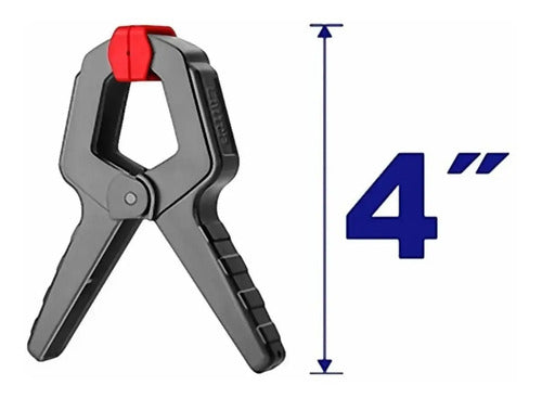 Prensa Sargento C 4 Pulgadas Emtop 50mm Ajuste Rápido