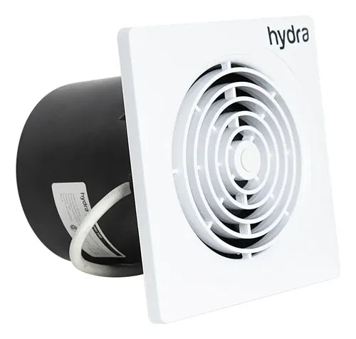 Extractor Aire 4 Hydra Cocina Baño Silencioso 12w Potencia B Color Blanco