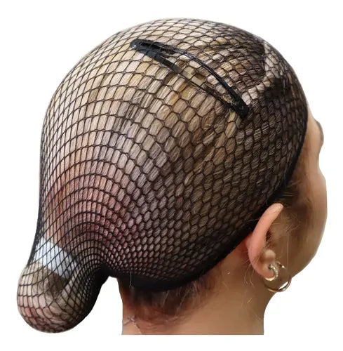 Red Redecilla Pelo Wig Cap 10u
