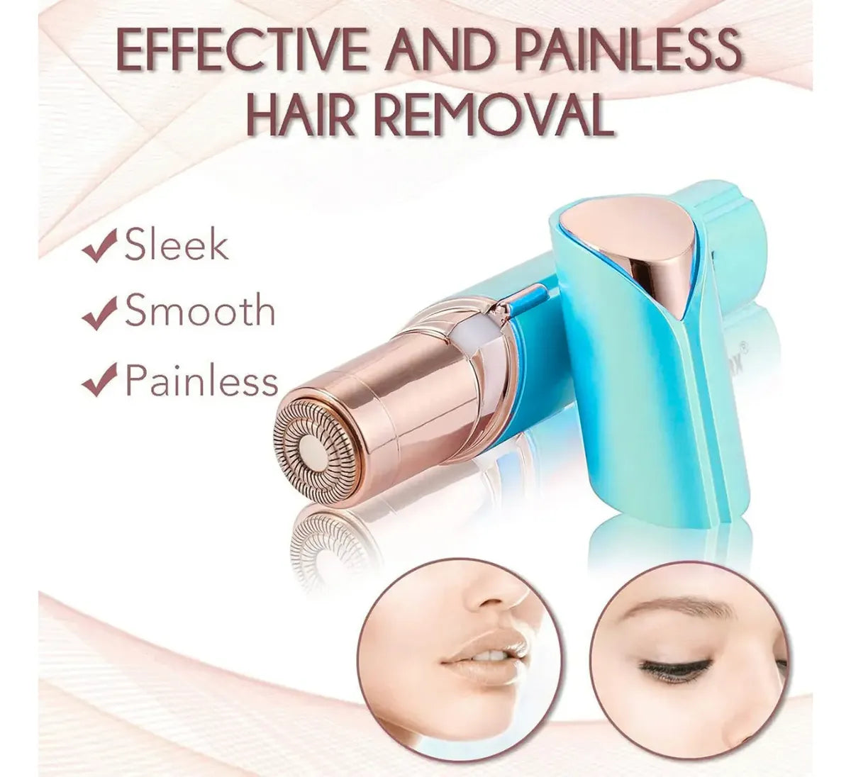 Depiladora Usb Facial Removedor Vello Dama Mujer