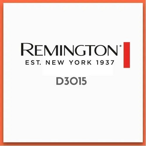 Secador De Pelo Remington D3015 2000w Cerámica Iones Color Blanco