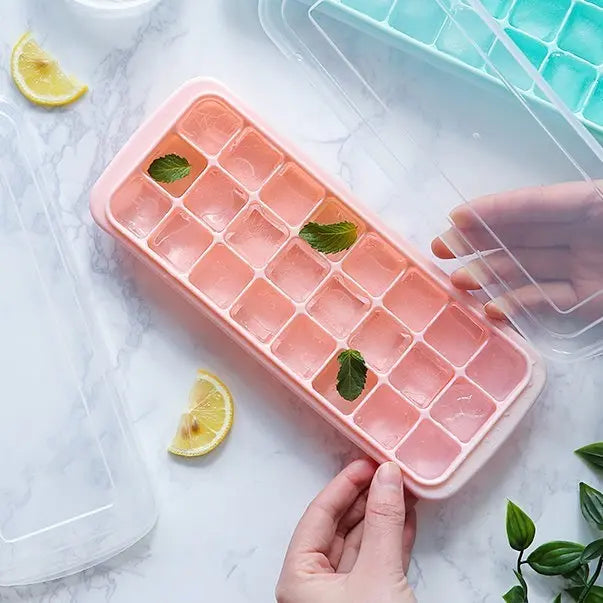 Cubetera De Silicona Con Tapa Smak 24 Hielo