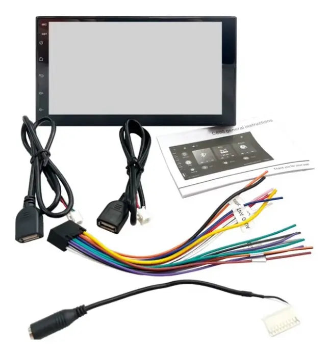 Stereo Pantalla Multimedia Carplay Android Wifi Camara Marco