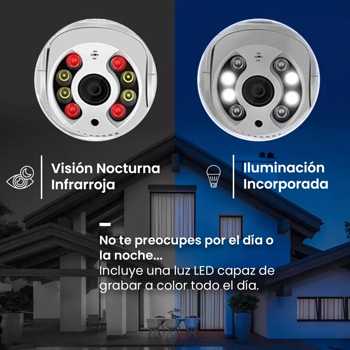 Camara Domo Exterior Seguridad Ip 4mp Autotracking Vigilancia Full Hd Smart Tech N8-400W-IR
