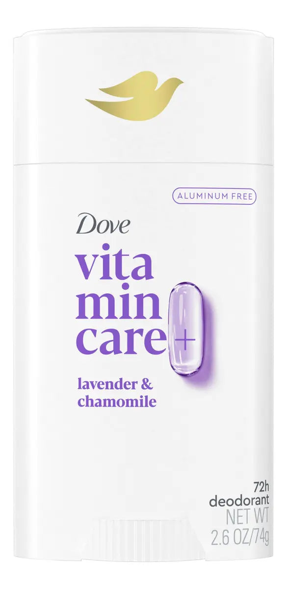 Desodorante Dove Vitamin Care Lavanda Y Manzanilla 72 Hrs