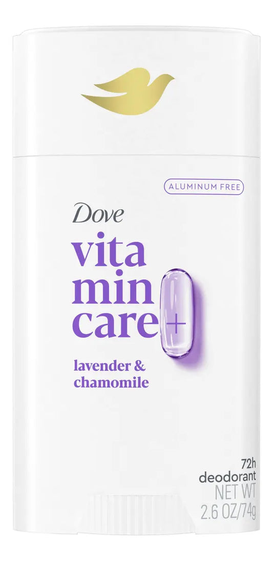 Desodorante Dove Vitamin Care Lavanda Y Manzanilla 72 Hrs