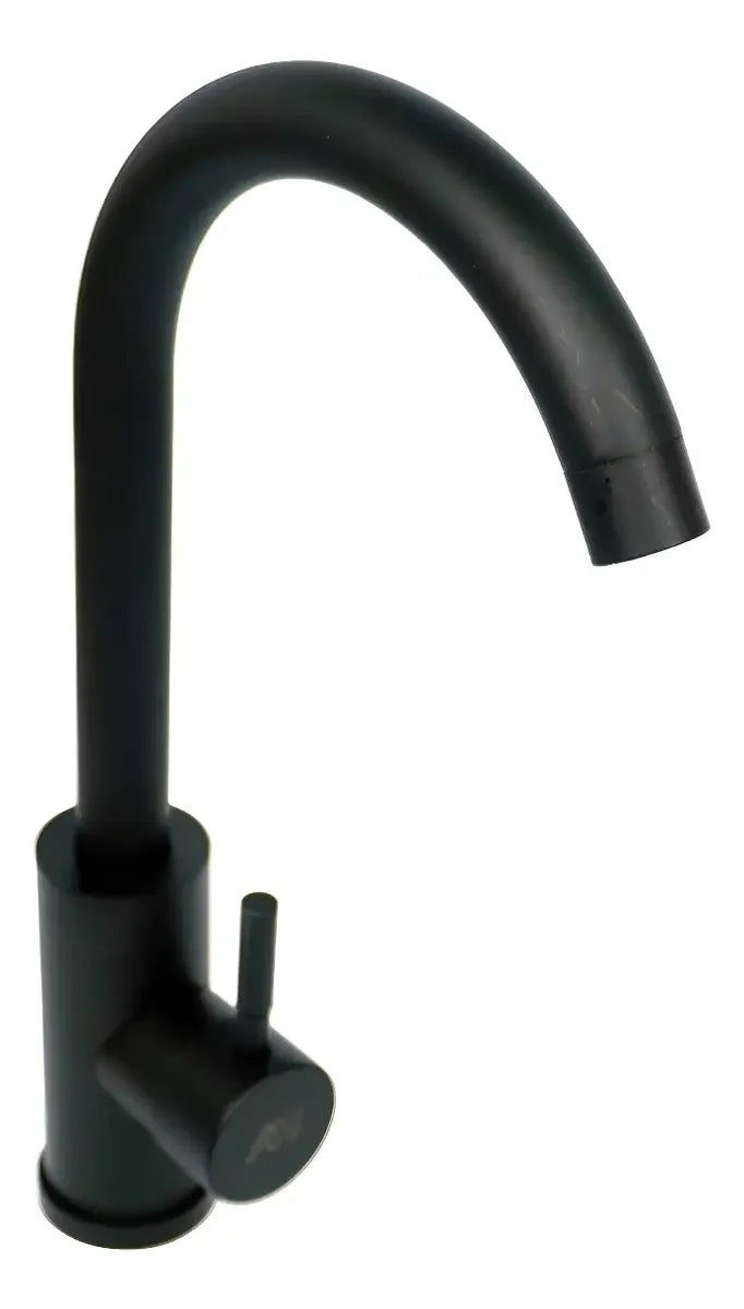 Griferia Pico De Ganso Acero Inoxidable Ah Home Baño Ah04