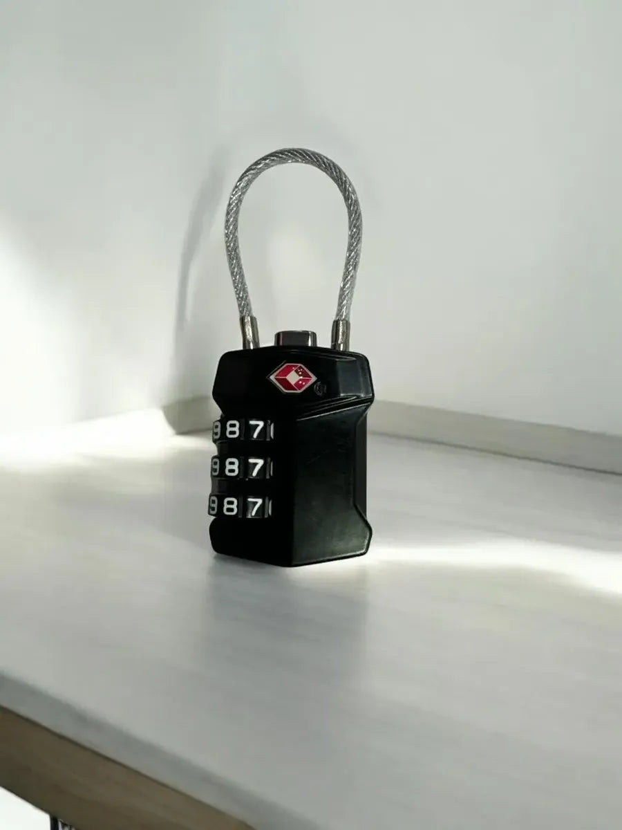 Candado Flexible Tsa Combinacion 3 Digito Equipaje Seguridad