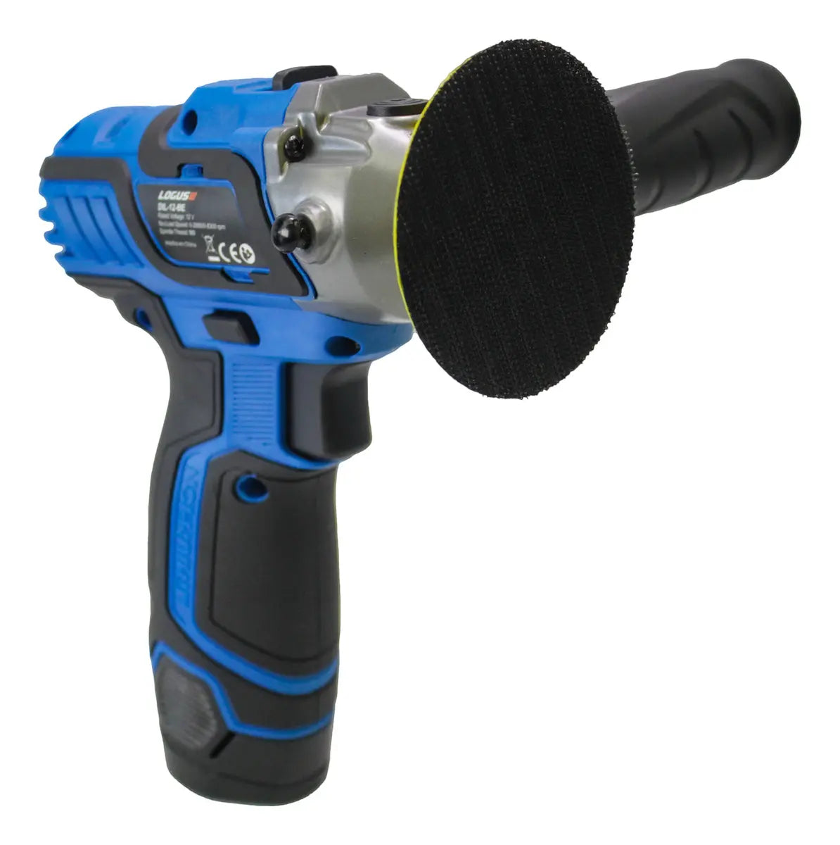 Pulidora Lijadora Inalámbrica Logus 8300rpm C/Batería Cargador 6 Accesorios y Maletín