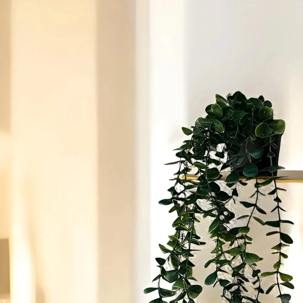 Enredadera Artificial Planta Colgante Con Maceta 110cm