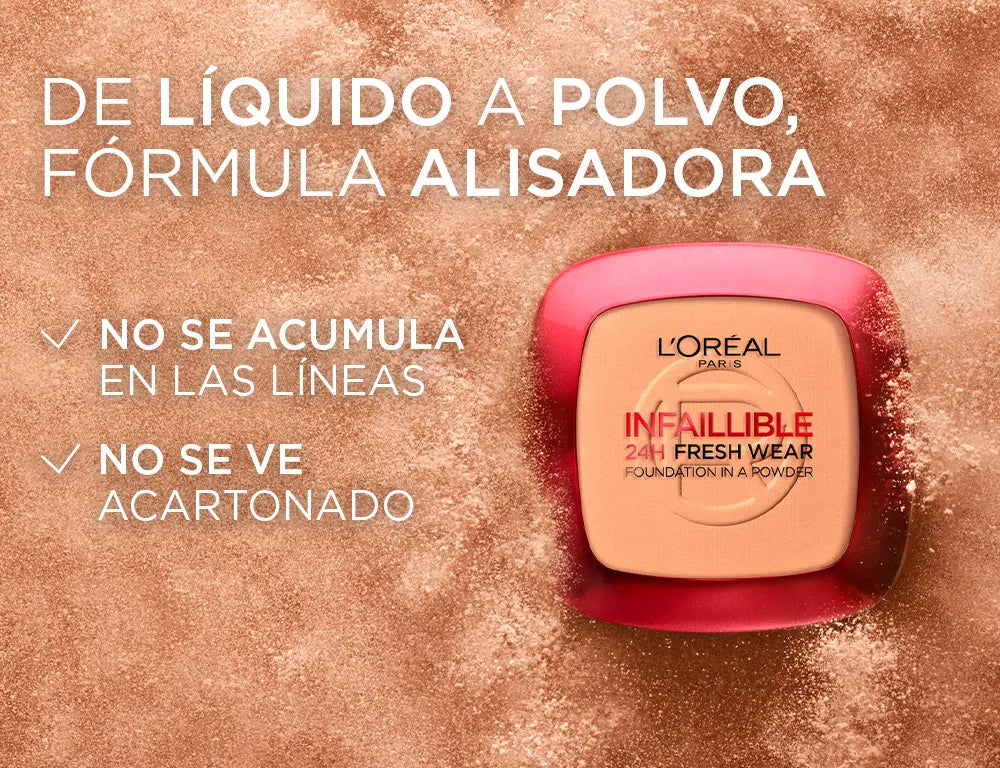 Base en Polvo L'Oréal Paris Infaillible Tono Sand