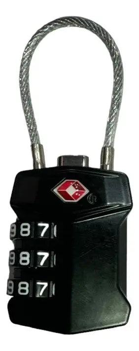 Candado Flexible Tsa Combinacion 3 Digito Equipaje Seguridad