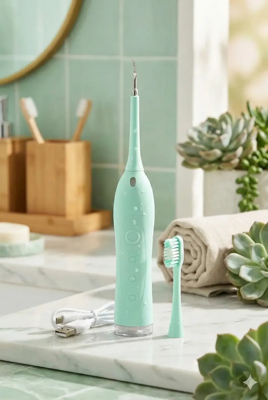Cepillo + Limpiador Dental Electrico Recargable Usb