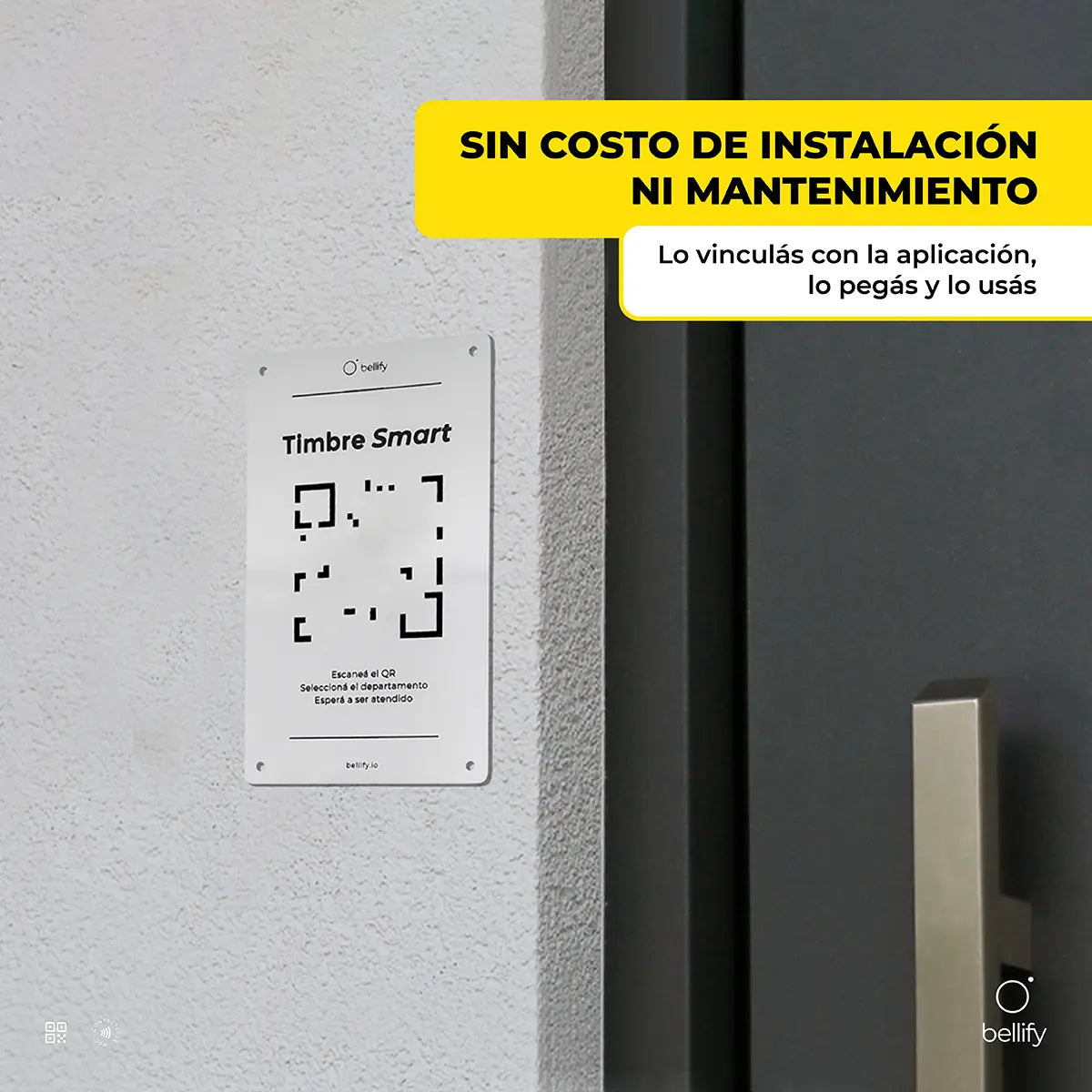 Timbre Inalámbrico Bellify Para Casa Uso Interior Y Exterior