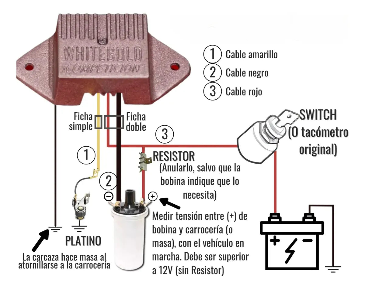 Encendido Electrónico Universal Para Platinos. Ayuda Platino