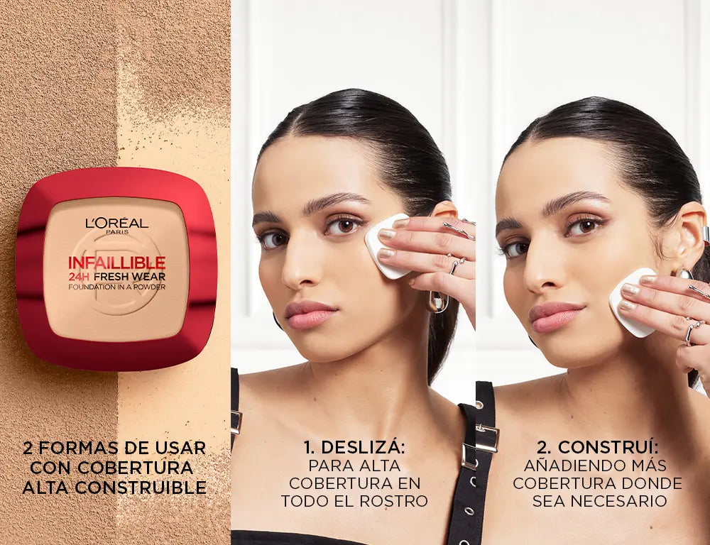 Base en Polvo L'Oréal Paris Infaillible Tono Sand