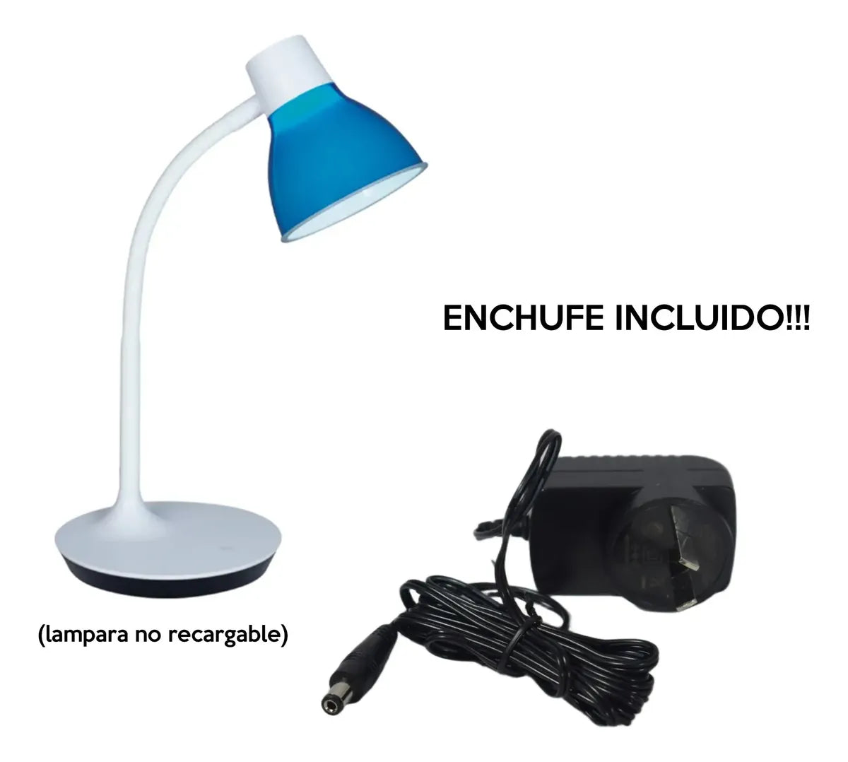 Lampara Flexible Velador Mesa Escritorio Tactil Dimerizable